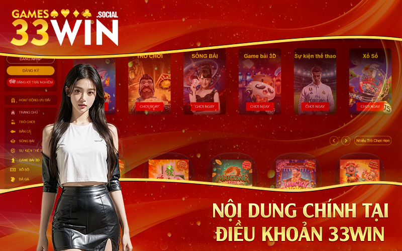 Nội dung chính tại điều khoản 33Win
